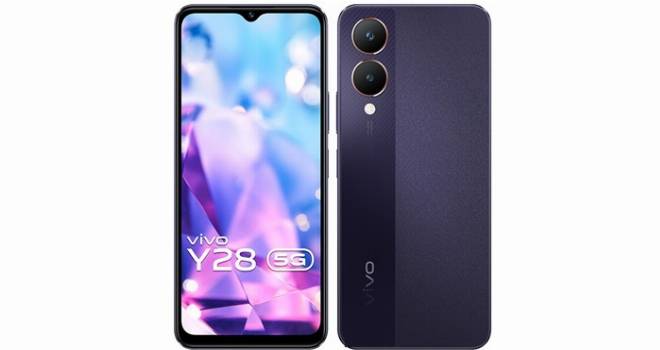 Vivo Y28 5G Price and Specs in China