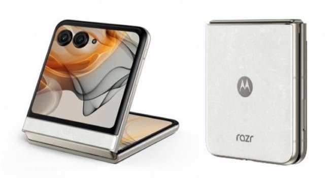 Motorola Razr 50 White Lover Edition Price and Specs in Singapore